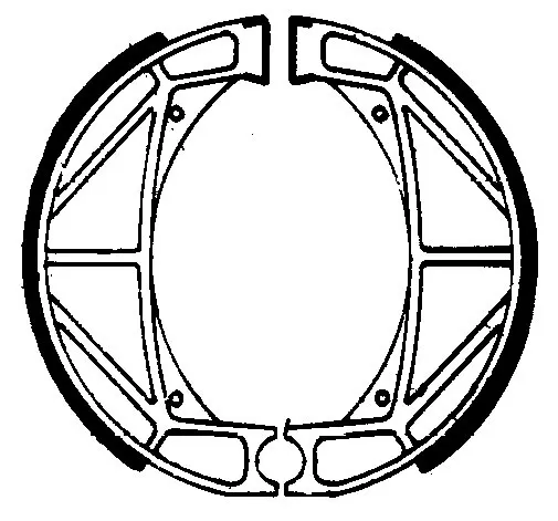 Ferodo FSB849 Brake Shoes 