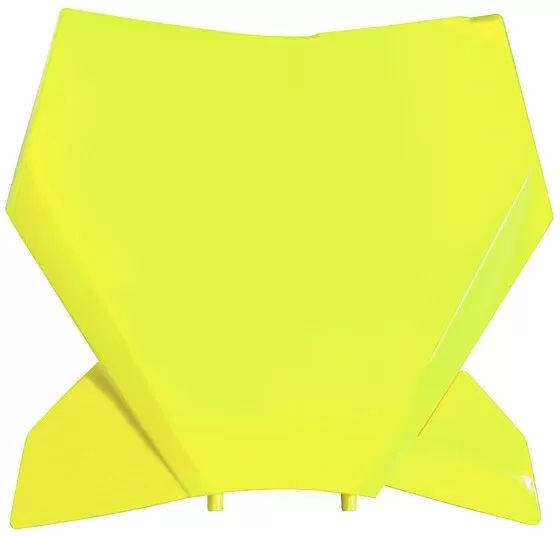 Rtech Front Number Plate Neon Yellow SX 125-250-300 2023