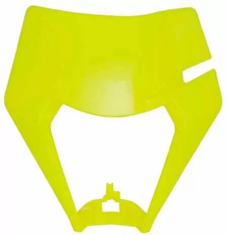 Rtech Front Headlight Mask KTM EXC/EXCF/XC-W Neon Yellow