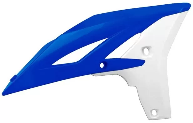 Rtech Radiator Scoops YZF 250 / WRF 450 Blue-White (OE)