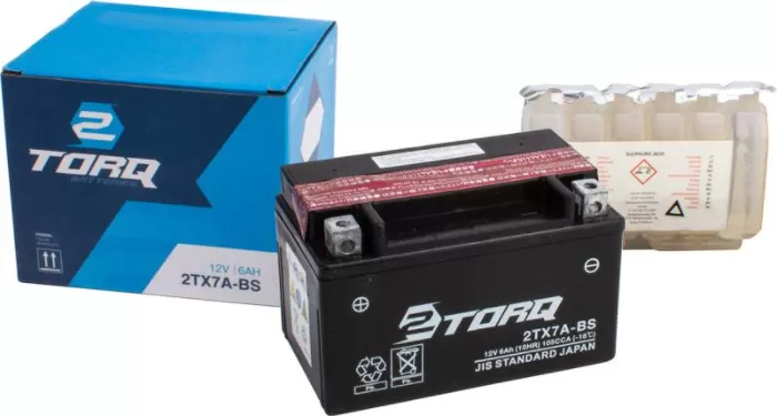 2TORQ Battery 2TX7A-BS (YTX7A)