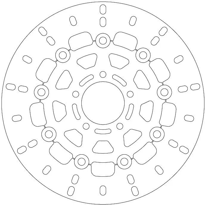 EBC Vintage Design Street Bike Brake Disc VMD1036