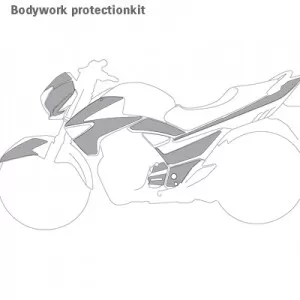 Suzuki Bodywork Protection Stickers (Transparent) Inazuma 250 (13-15)