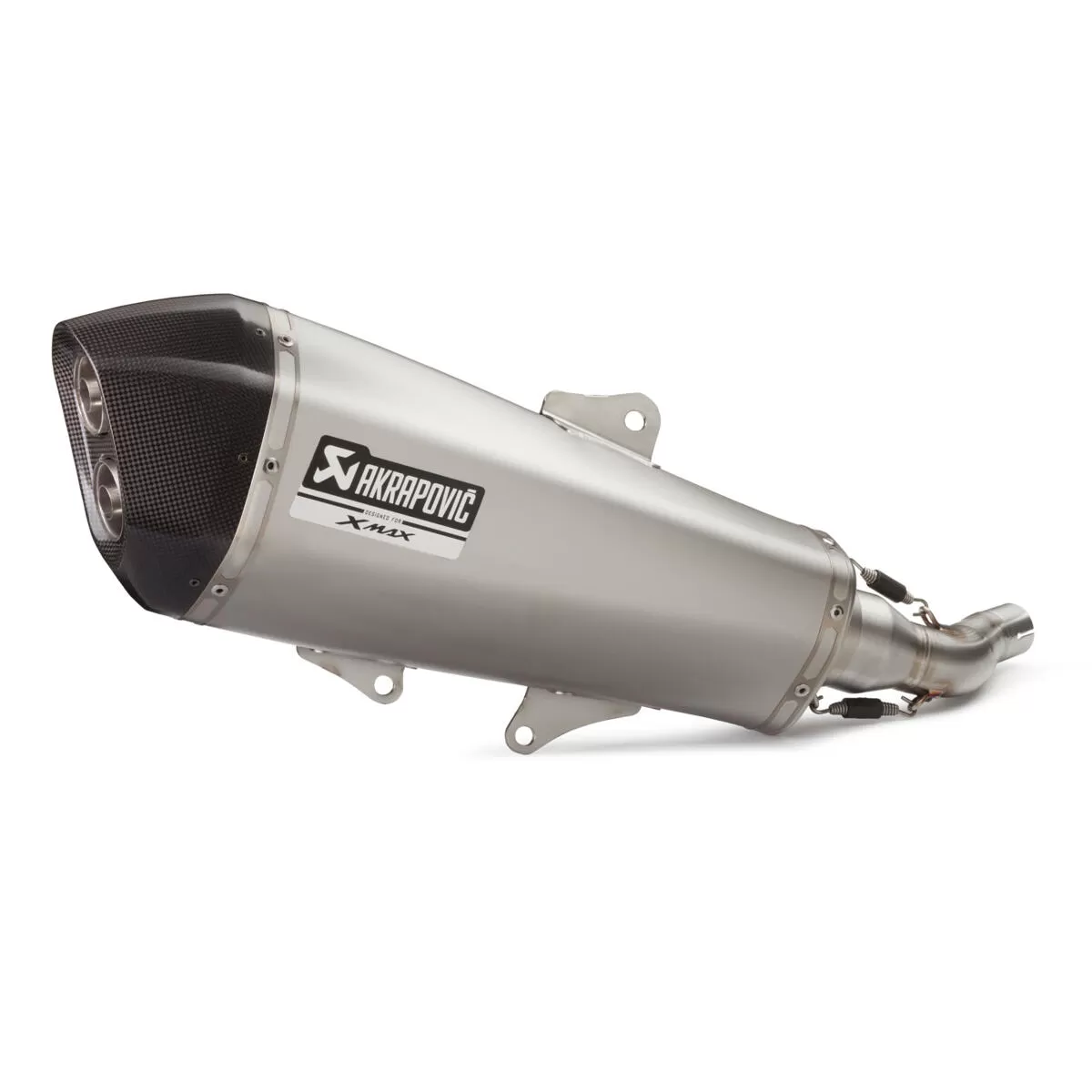 Akrapovic Slip-On Exhaust Muffler Titanium X-Max 400