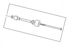 Kawasaki Bar Cap 13041-S007