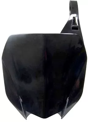 Rtech Front Number Plate Black Yamaha YZF 450 2018