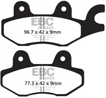 EBC Sintered Brake Pads FA197HH