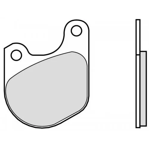 Brembo 07HD0202 Brake Pads Organic Genuine Street 
