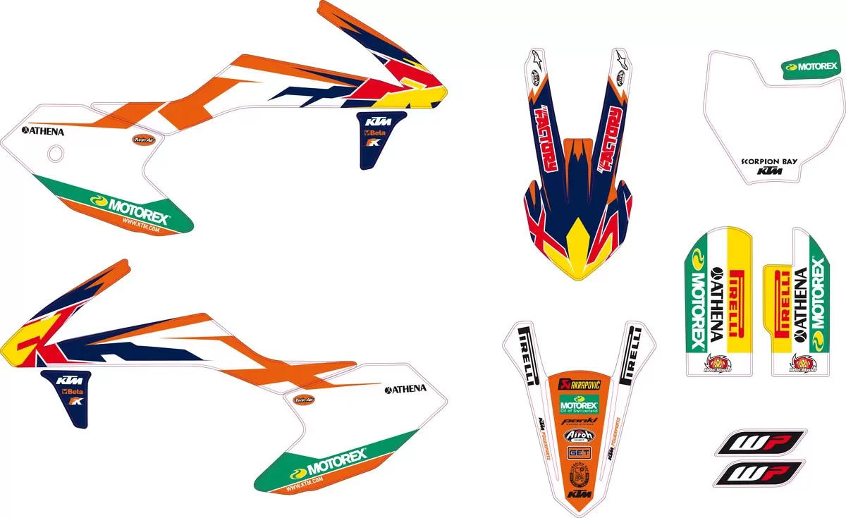 KTM Factory Graphic Kit