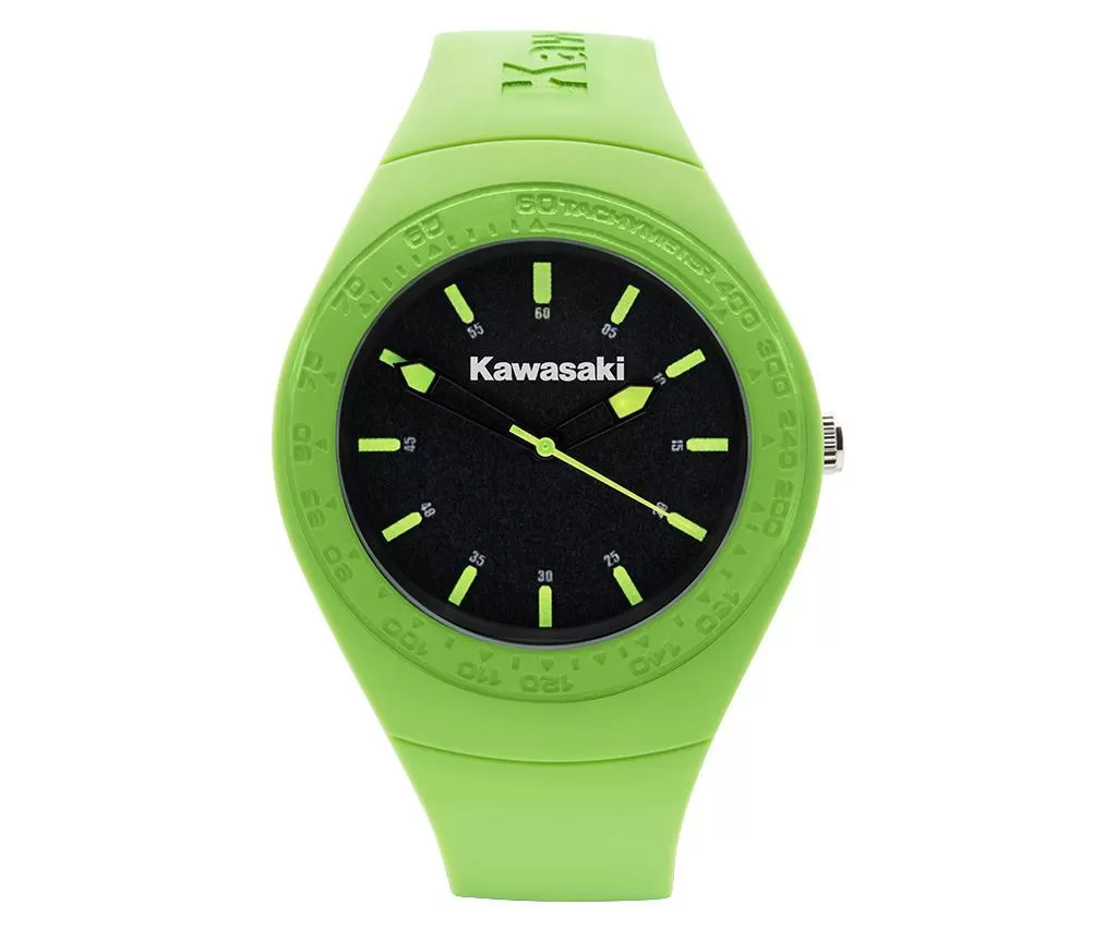 Kawasaki SILICON WATCH LIME GREEN