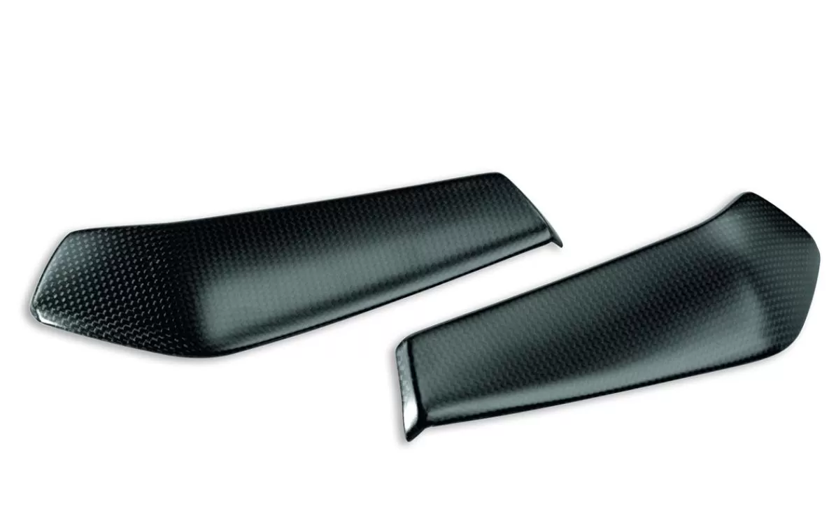 Ducati CARBON WATER RADIATOR COVER KIT - M 96980431A