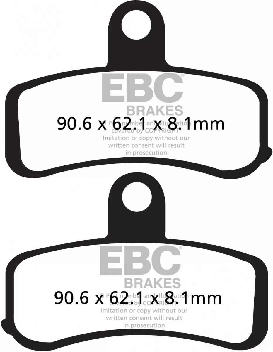 EBC HH Sintered Brake Pads FA457HH