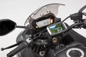 Suzuki GPS Holder On Handlebar