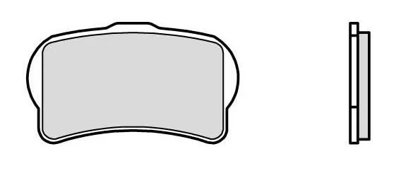 Brembo 07GR84SX Brake Pads Sinter Off Road Racing 