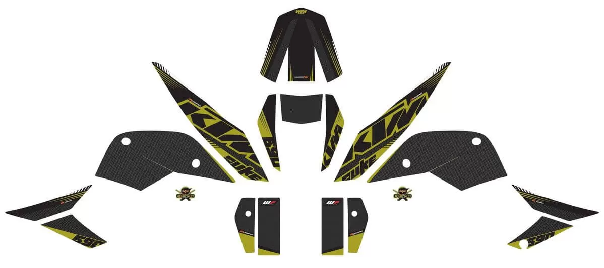 KTM Stealth Decal Set 690 Duke ( R ) (16-)