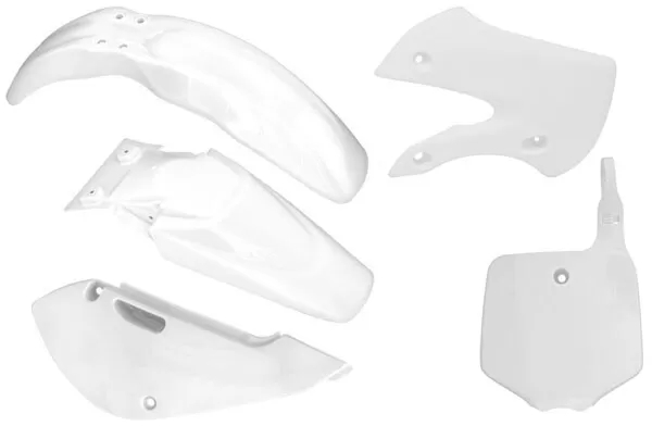 Rtech Plastics Kit 5-Piece White Kawasaki KX 65