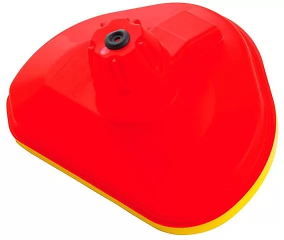 Rtech Air Box Cover KXF 250 / CRF 250 Red/Yellow
