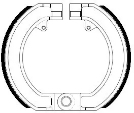 Ferodo FSB869 Brake Shoes 