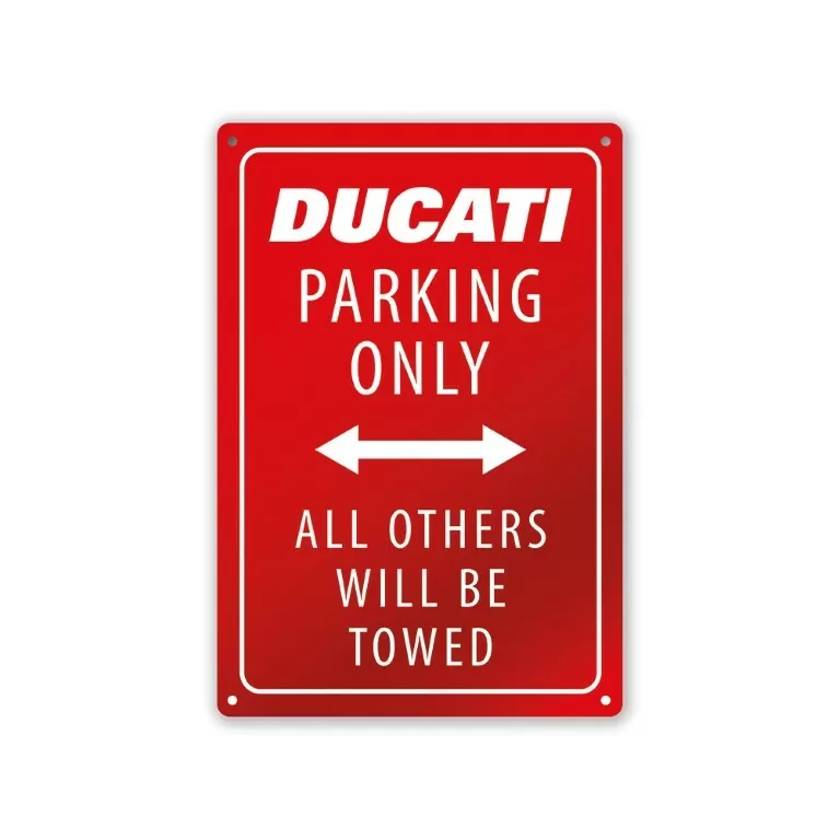 Ducati PARKING METAL SIGN 987700618