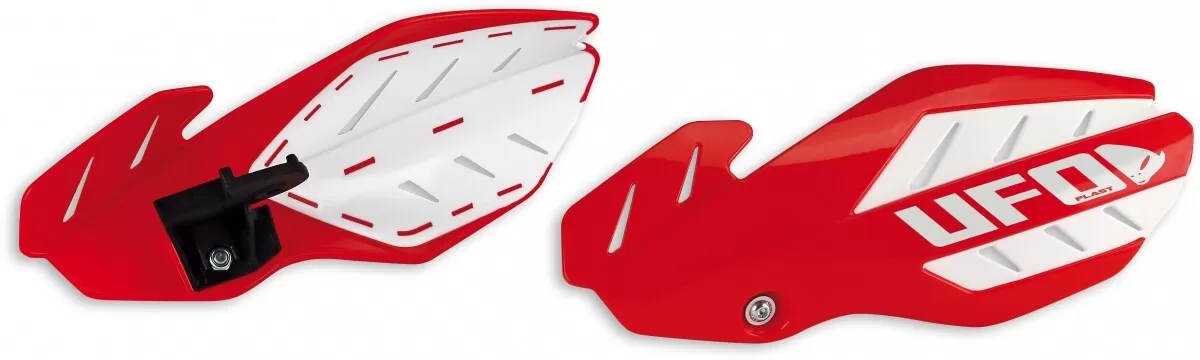 UFO Flame Handguards Red