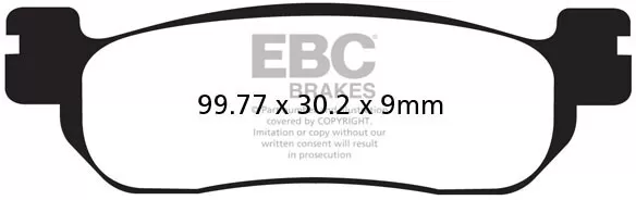 EBC HH Sintered Sportbike Brake Pads FA275HH