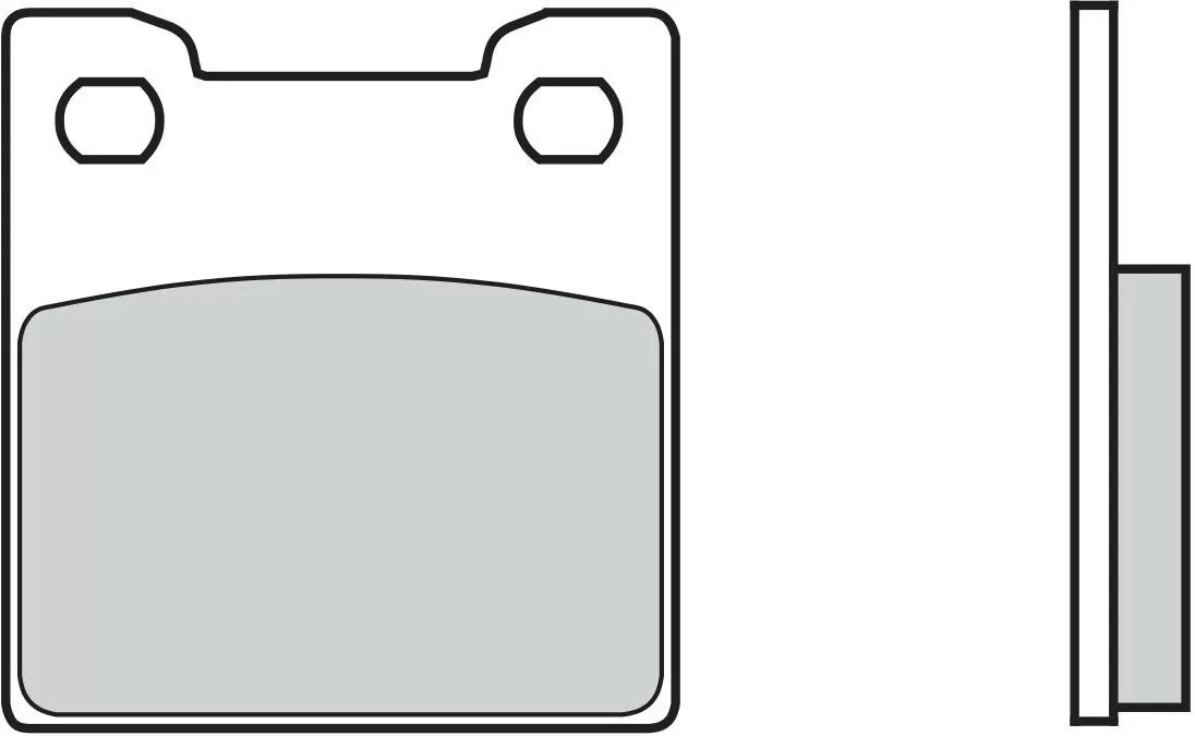 Brembo 07SU2007 Brake Pads Organic Genuine Street 