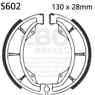 EBC Brake Shoe S602