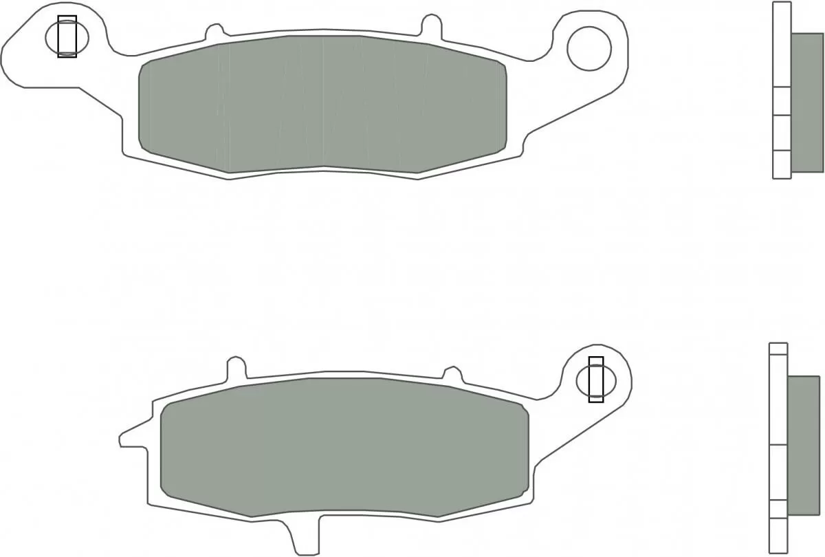 Brembo 07KA15SP Brake Pads Sinter Street 