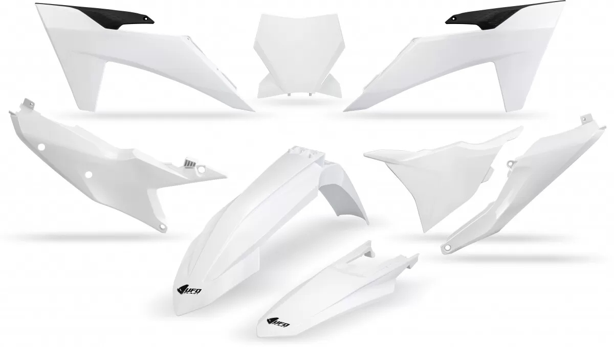 UFO Complete Body Kit White KTM SX/SX-F 2023-2024
