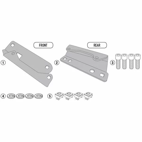 GIVI RP5129KIT Mounting kit crankcase protection