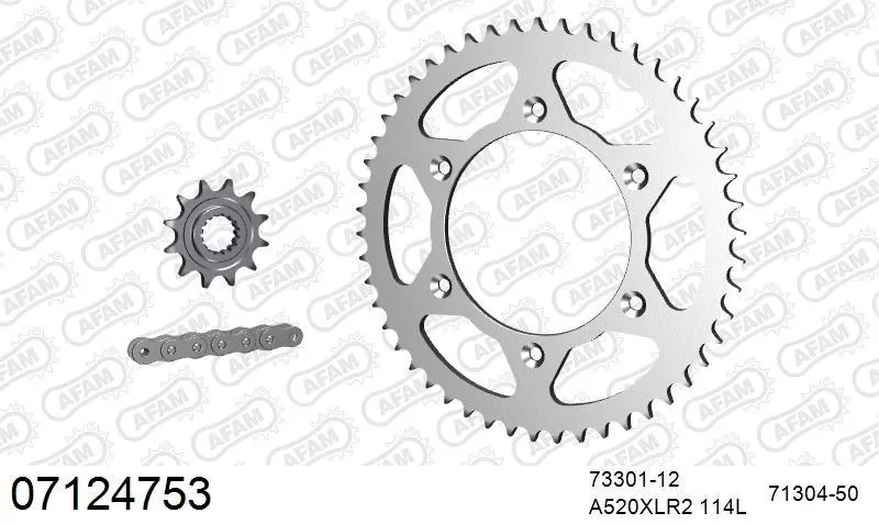 AFAM Chainset - Steel