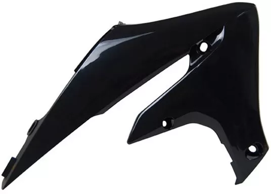Rtech Radiator Scoops Yamaha YZF 450/250 Black