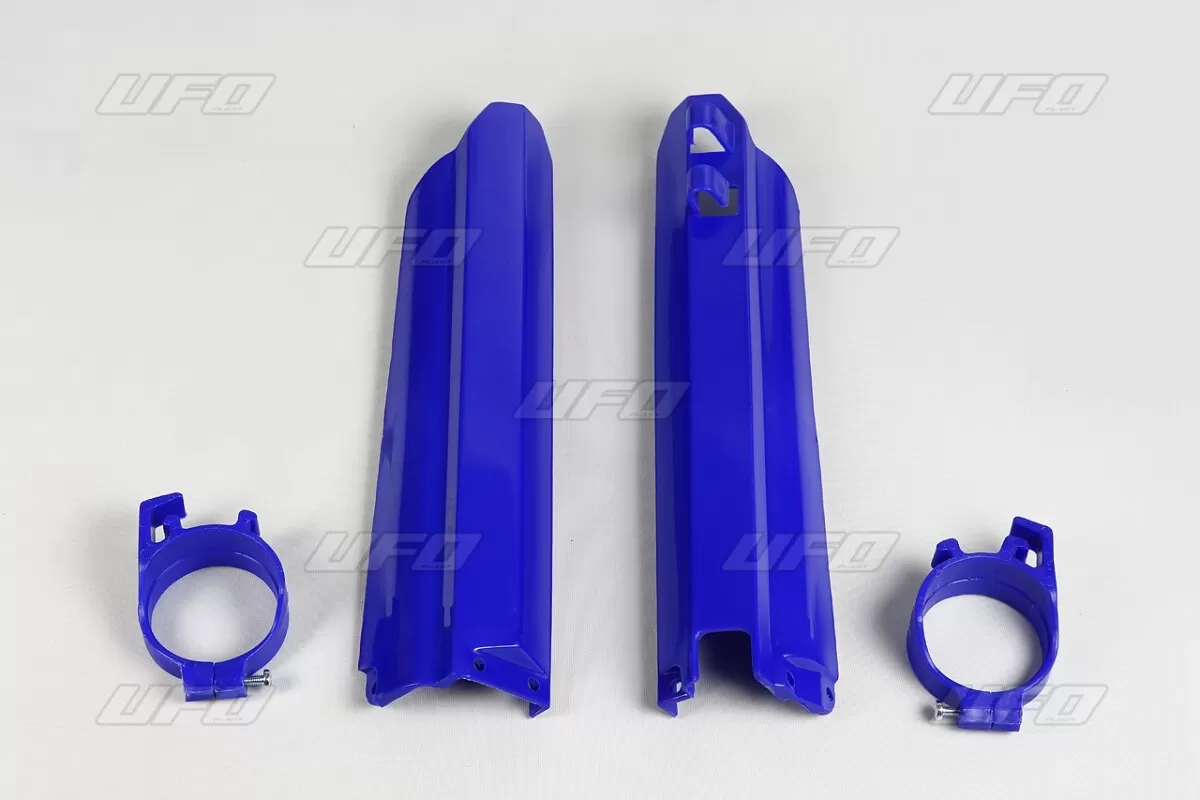 UFO Fork Slider Protectors Reflex Blue YZ125/250/YZF