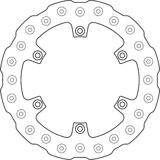 Ferodo FMD0186MXR Fixed Brake Disc / Offroad