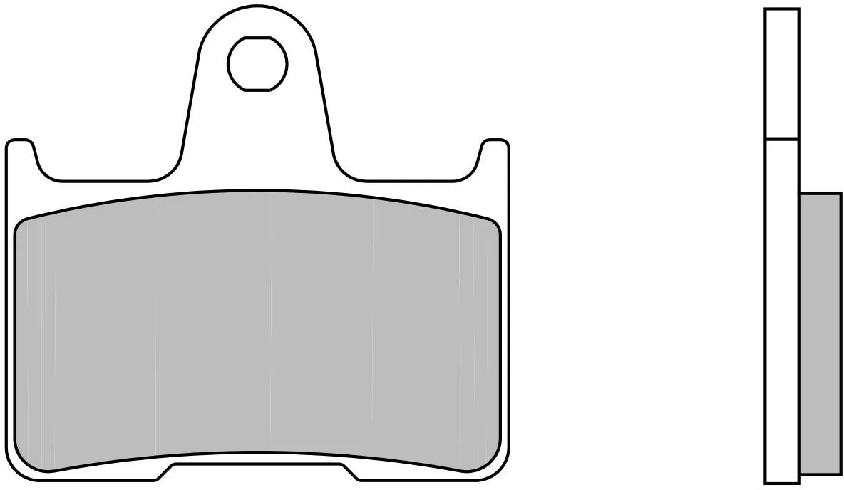 Brembo 07SU25SP Brake Pads Sinter Street 