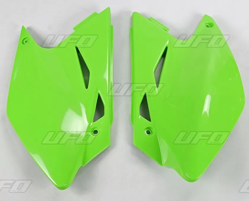 UFO Side Panels Kawasaki Green KXF450 06-08