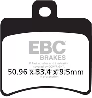 EBC Sintered Scooter Brake Pads SFA298HH